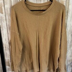 American Eagle Outfitters Waffle Tunic Top